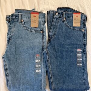 Levi's Blue Straight Jeans Classic Denim